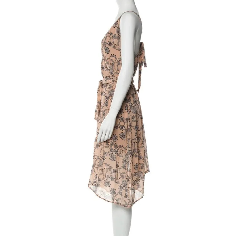NEW FOR LOVE & LEMONS Poppy Floral Midi Dress - Picture 8 of 9